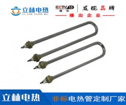 U型雙頭電熱管